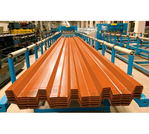 Профилированный лист Н60-845, Полиэстер RAL-2004-0.5