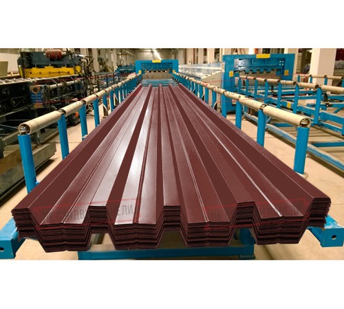 Профнастил Н60-845 Полиэстер RAL-3009-0.5