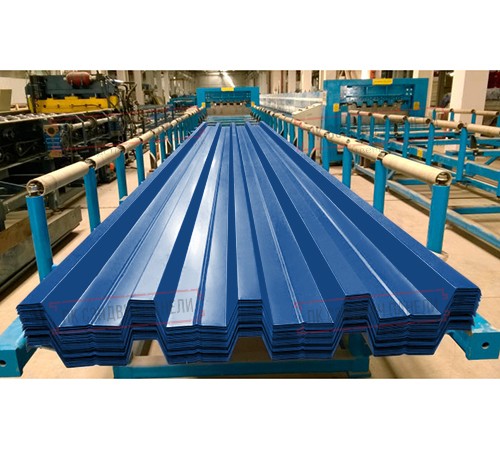 Профнастил Н60-845 Полиэстер RAL-5005-0.5