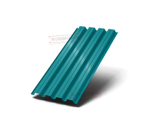 Профнастил Н60-845 Полиэстер RAL-5021-0.5