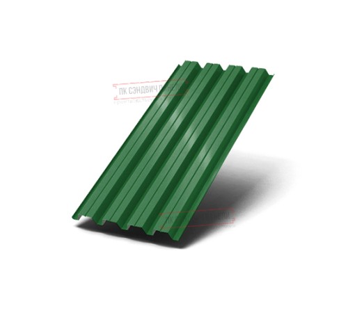 Профнастил Н60-845 Полиэстер RAL-6002-0.5