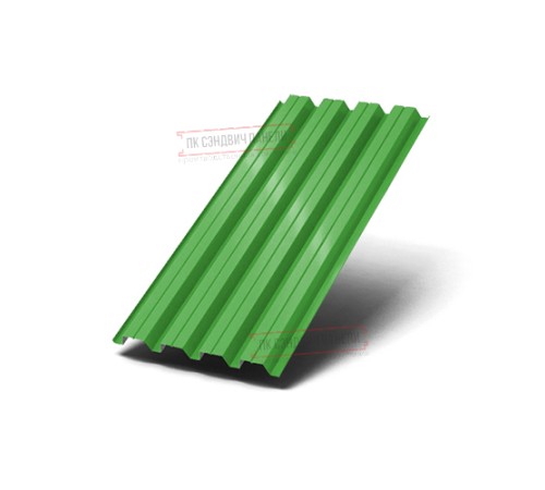 Профнастил Н60-845 Полиэстер RAL-6018-0.5