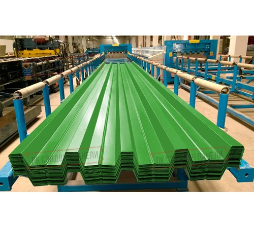 Профнастил Н60-845 Полиэстер RAL-6018-0.5