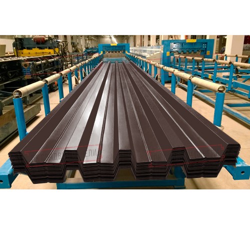 Профнастил Н60-845 Полиэстер RAL-8017-0.5