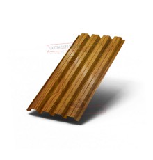 Профнастил Н60-845 ECOSTEEL_T-ЗолотойДуб-0.5