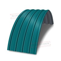 Арочный профнастил самонесущий окрашенный Н60-0.7 цена за м2.