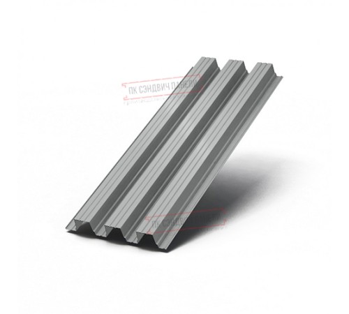 Профнастил Н114-750 Полиэстер RAL-9006-0.7