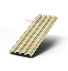 Профнастил Н75-750 Полиэстер RAL1014-0.7