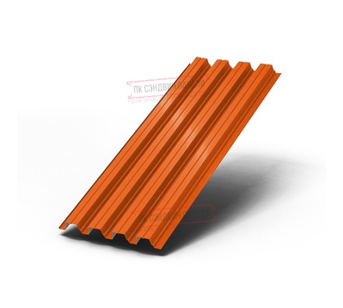 Профнастил Н75-750 Полиэстер RAL2004-0.7