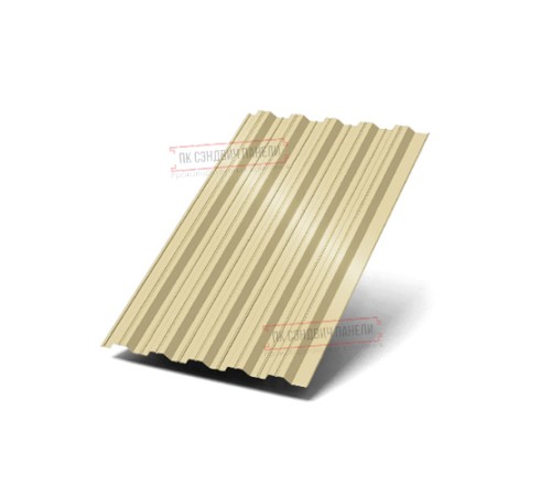 Профнастил НС35-1000 Полиэстер RAL-1014-0.45