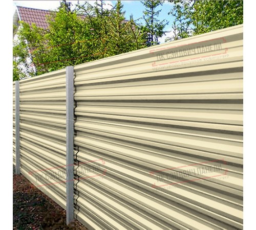 Профилированный лист НС35-1000 Полиэстер RAL1014-0.45