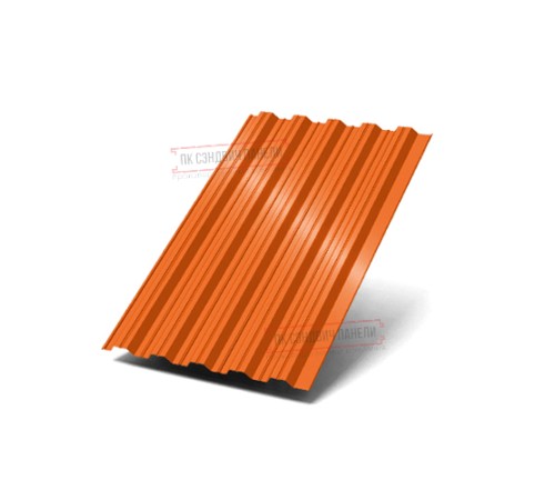 Профнастил НС35-1000 Полиэстер RAL-2004-0.5