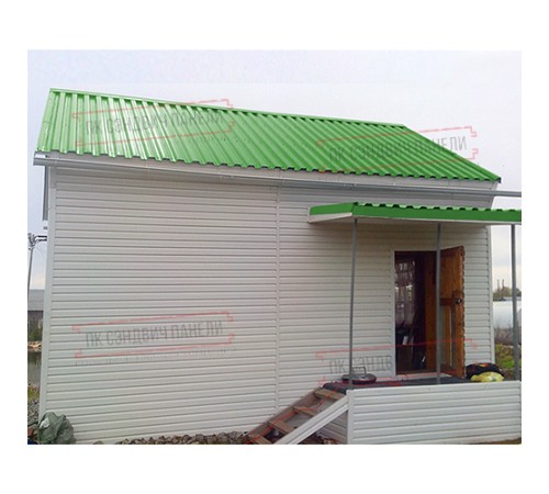 Профнастил НС35-1000 Полиэстер RAL-6018-0.5