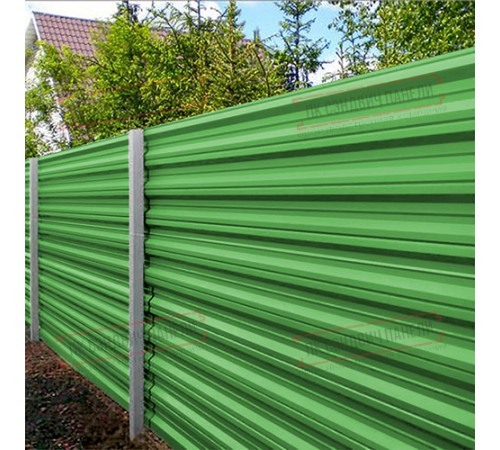 Профилированный лист НС35-1000 Norman RAL6018-0.5