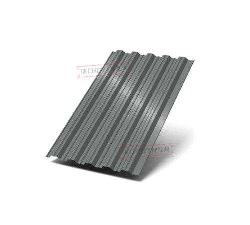 Профнастил НС35-1000 Полиэстер RAL-7005-0.45