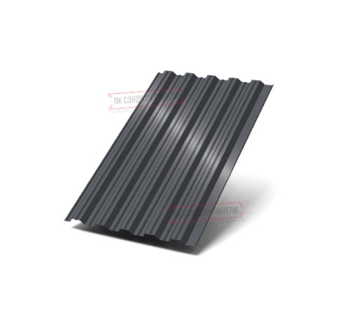 Профнастил НС35-1000 Полиэстер RAL-7024-0.5