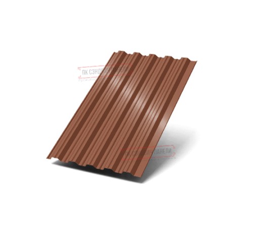 Профилированный лист НС35-1000 Викинг E RAL8004-0.5