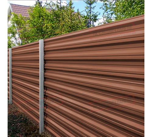 Профилированный лист НС35-1000 Викинг E RAL8004-0.5