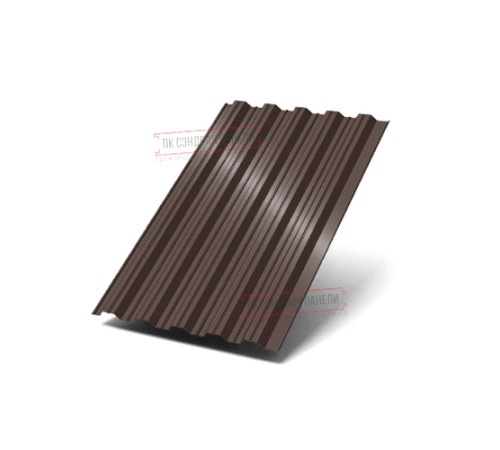 Профнастил НС35-1000 Полиэстер RAL-8017-0.5