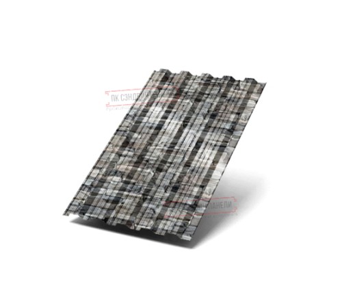 Профнастил НС35-1000 ECOSTEEL-БелыйКамень-0.5