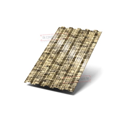 Профнастил НС35-1000 ECOSTEEL-Песчаник-0.5