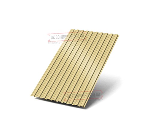 Профилированный лист С8х1150 Полиэстер RAL1014-0.45