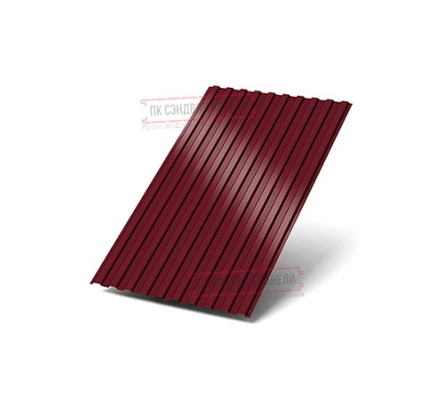 Профилированный лист С8х1150 Призма RAL3005-0.5