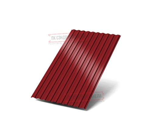 Профилированный лист С8х1150 Призма RAL3011-0.5