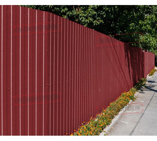 Профилированный лист С8х1150 Призма RAL3011-0.5