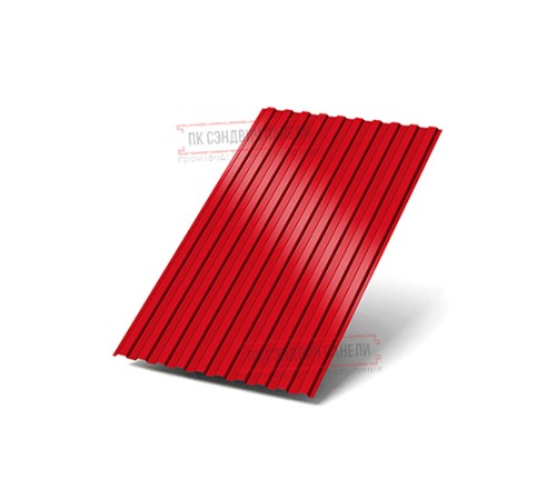 Профилированный лист С8х1150 Полиэстер RAL3020-0.7