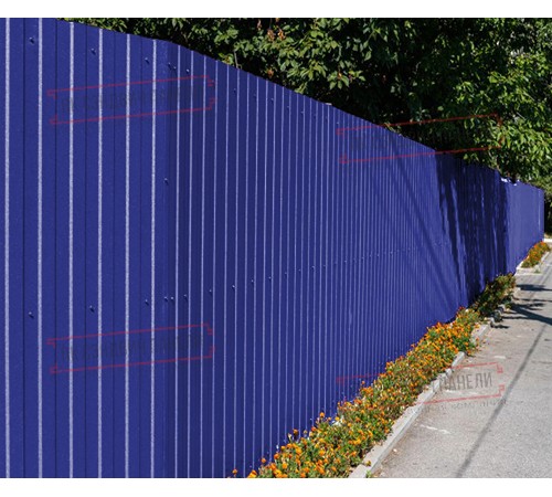 Профилированный лист С8х1150 Полиэстер RAL5002-0.5