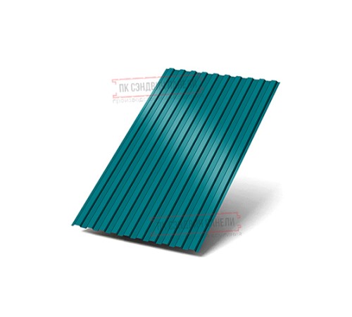 Профилированный лист С8х1150 Полиэстер RAL5021-0.4