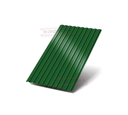 Профилированный лист С8х1150 Полиэстер RAL6002-0.45