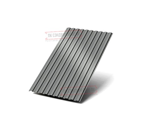 Профилированный лист С8х1150 Norman RAL9006-0.5