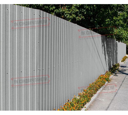 Профилированный лист С8х1150 Norman RAL9006-0.5