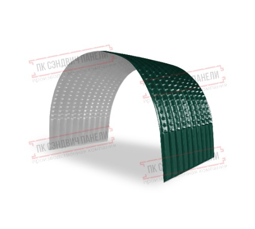 Профнастил окрашенный С18ПГ-1000-0.7 цена за м2.