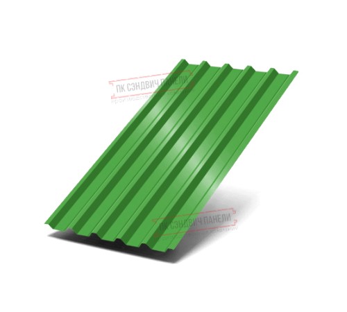 Профнастил С44-1000 Полиэстер RAL-6018-0.5