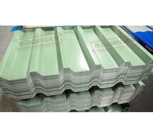 Профилированный лист С44-1000 Norman RAL6019-0.5