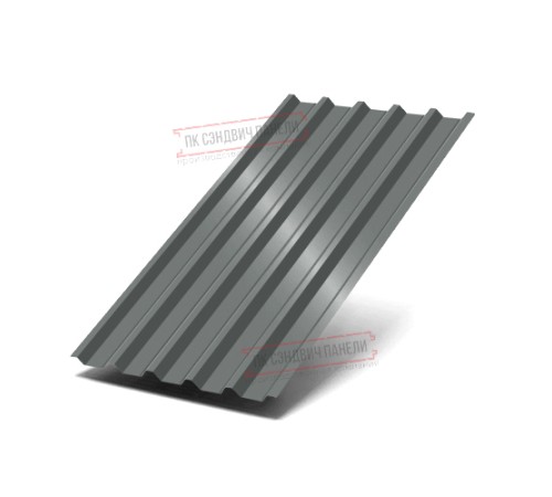 Профилированный лист С44-1000 Полиэстер RAL7005-0.45