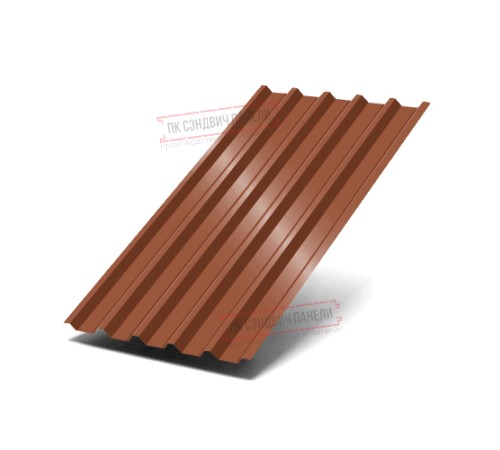 Профилированный лист С44-1000 Norman RAL8004-0.5