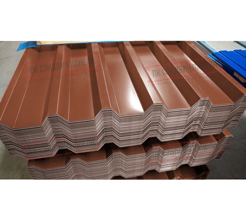 Профилированный лист С44-1000 Norman RAL8004-0.5