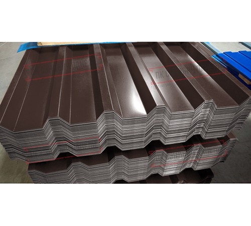 Профилированный лист С44-1000 Викинг RAL8017-0.45