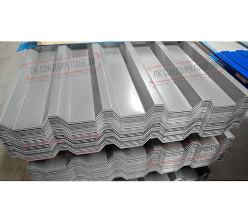 Профнастил С44-1000 Полиэстер RAL-9006-0.45