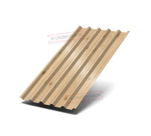 Профилированный лист С44-1000 ECOSTEEL_T-Сосна-0.5