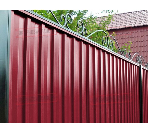 Профилированный лист С-15-1190-0.5 (с гранью) (Rooftop Glance) RAL 3003