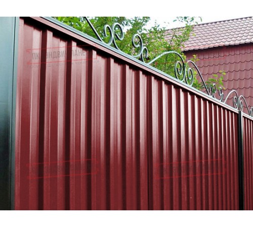 Профилированный лист С-15-1190-0.6 (с гранью) Полиэстер RAL 3011