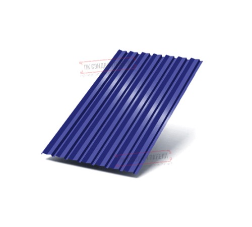 Профилированный лист С-15-1190-0.5 (с гранью) Пурал RAL 5002