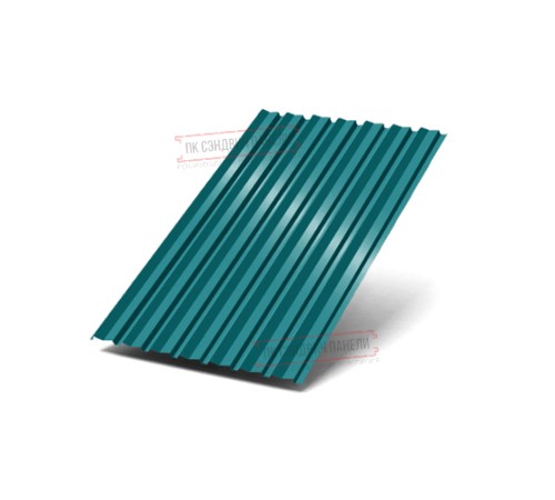 Профилированный лист С-15-1190-0.7 (с гранью) Полиэстер RAL 5021