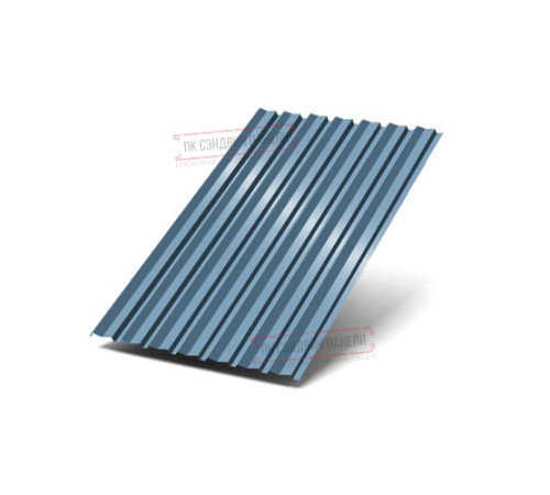 Профилированный лист С-15-1190-0.6 (с гранью) Полиэстер RAL 5024