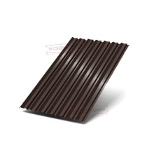 Профилированный лист С-15-1190-0.4 (с гранью) Полиэстер RAL 8017